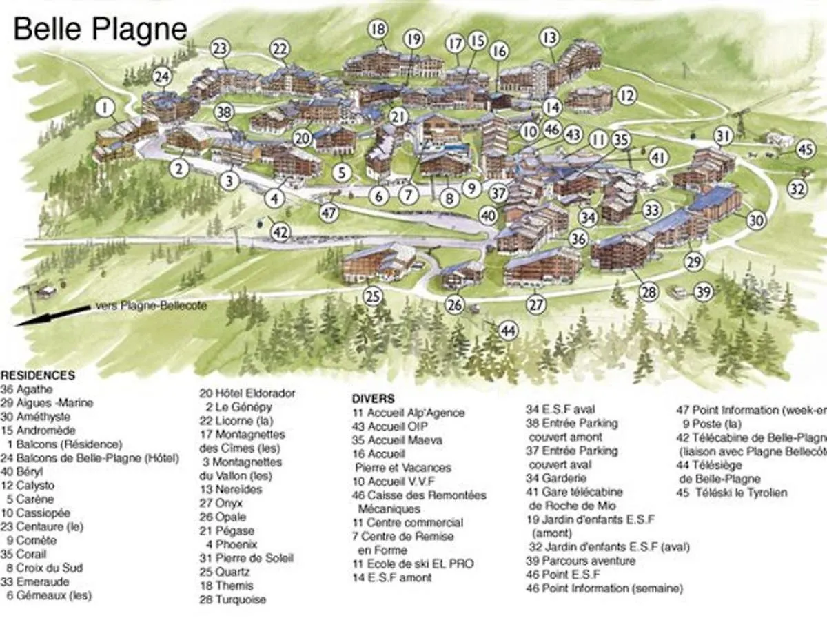 Appartement Cosy Avec Acces Pistes, Casier A Skis Et Parking Souterrain - Fr-1-181-2036 La Plagne-Tarentaise Apartment